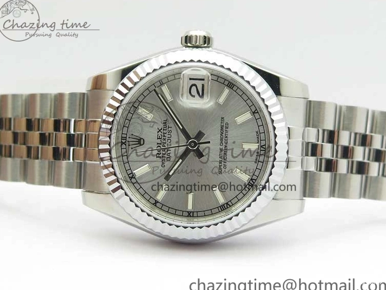 Dial Edition SEIKO 31mm SS Markers Datejust Jubilee Bracelet Stick 178274 on Best SS Silver GSF NH05A 0101